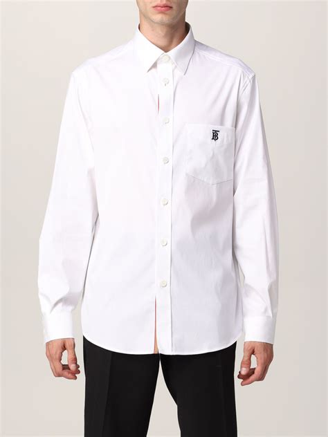 burberry inspired shirt men|burberry white long sleeve shirt.